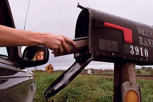 rural mail delivery stoppage